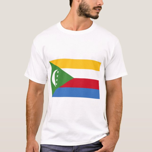 Camiseta Sinalizador Comores (Frente)