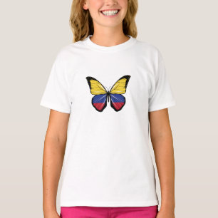 Camiseta Sinalizador da Borboleta Colômbia