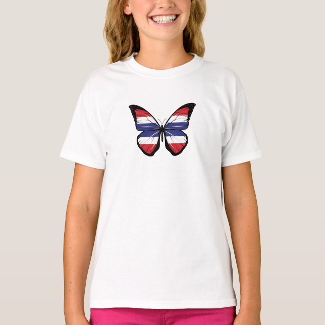 Camiseta Sinalizador da Borboleta Tailândia (Frente)
