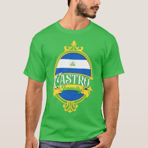 Camiseta Sinalizador da Família Castro Nicarágua