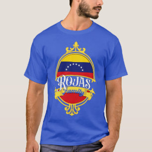 Camiseta Sinalizador da Família Rojas Venezuela