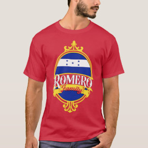 Camiseta Sinalizador da família Romero Honduras
