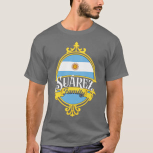 Camiseta Sinalizador da família Suarez Argentina