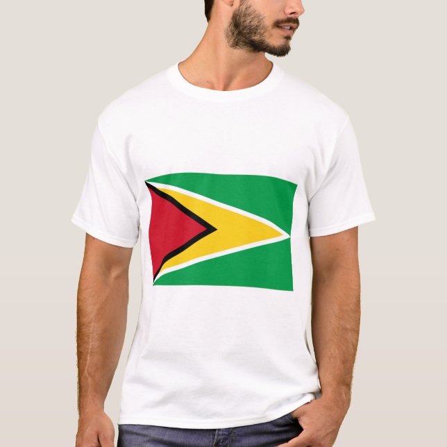 Camiseta Sinalizador da Guiana (Frente)