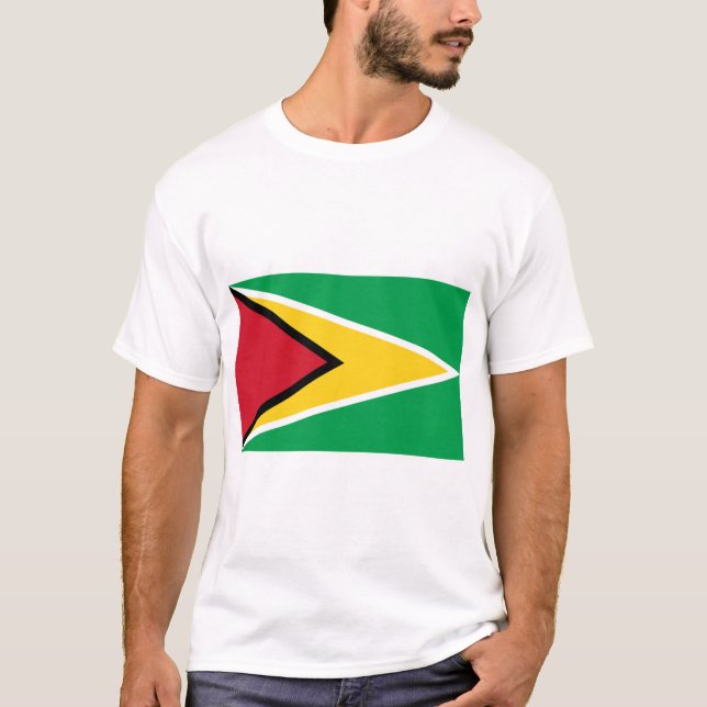 Camiseta Sinalizador da Guiana (Frente)