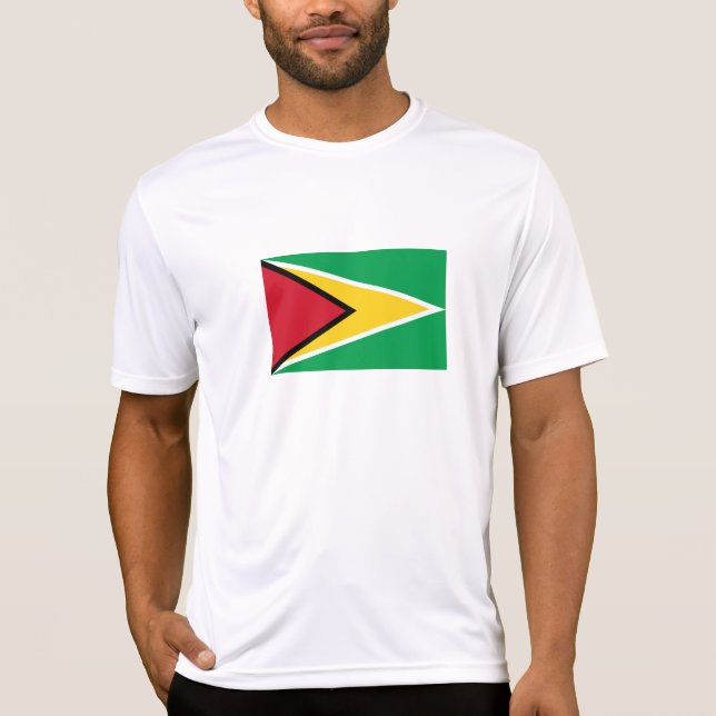 Camiseta Sinalizador da Guiana (Frente)