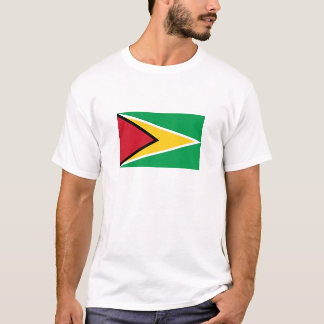 Camiseta Sinalizador da Guiana (Frente)