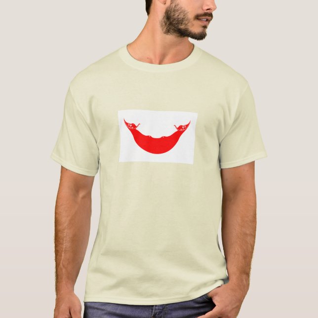 Camiseta Sinalizador da Ilha páscoa (Frente)