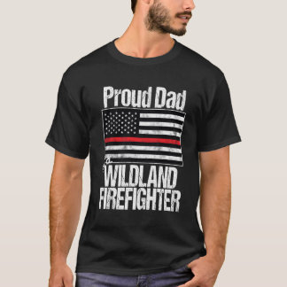 Camiseta Sinalizador Da Linha Vermelha Pai Ortoso De Um Bom