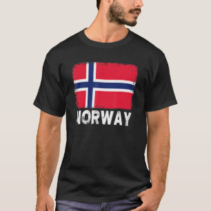 Camiseta Sinalizador da Noruega Apoio a Mulheres Pessoas No