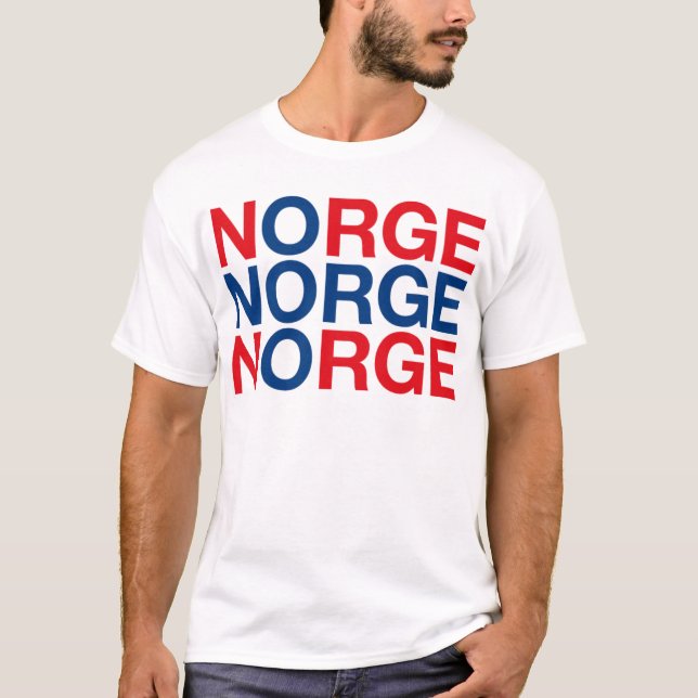 Camiseta Sinalizador da NORWAY (Frente)