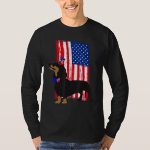 Camiseta Sinalizador Dachshund Wiener Celebration Doxie