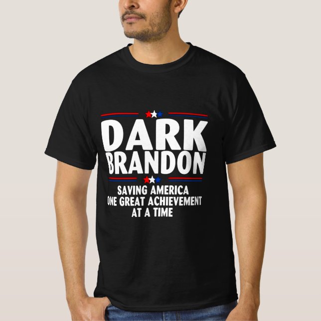 Camiseta Sinalizador Dark Brandon EUA (Frente)