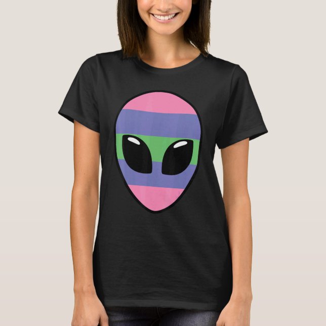 Camiseta Sinalizador de Alienígena do Sinalizador do Ordena (Frente)