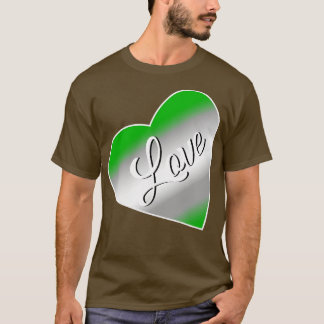 Camiseta Sinalizador de Amor Greyromântico