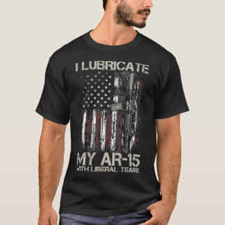 Camiseta Sinalizador De Arma, Lubrifico A Minha Ar-15 Com L