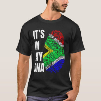 Camiseta Sinalizador de Biometria de DNA Impressão Digital