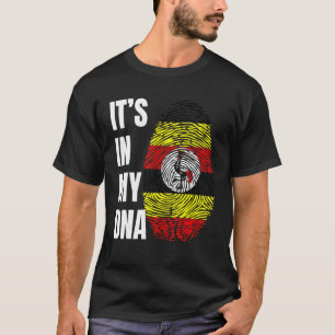 Camiseta Sinalizador de Biometria do DNA por impressões dig