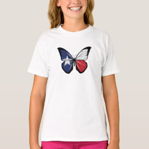 Camiseta Sinalizador de Borboleta do Texas