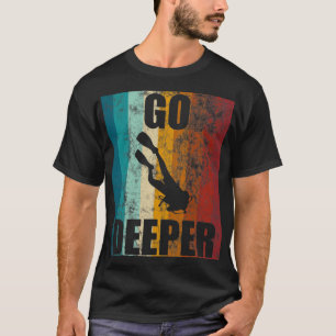 Camiseta Sinalizador de Desativação Mais Profunda Do Disco