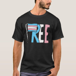 Camiseta Sinalizador de Direitos Trans Gratuitos