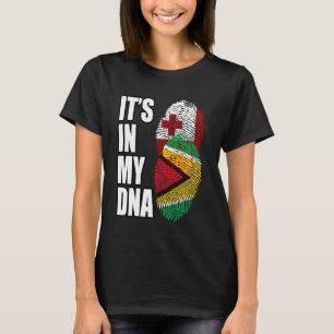 Camiseta Sinalizador De DNA Do Patrimônio Misturado Do Tong