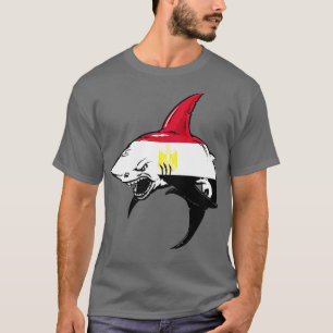 Camiseta sinalizador de egito