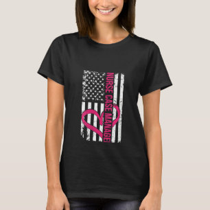 Camiseta Sinalizador De Enfermeiro De Gestão De Casos Para
