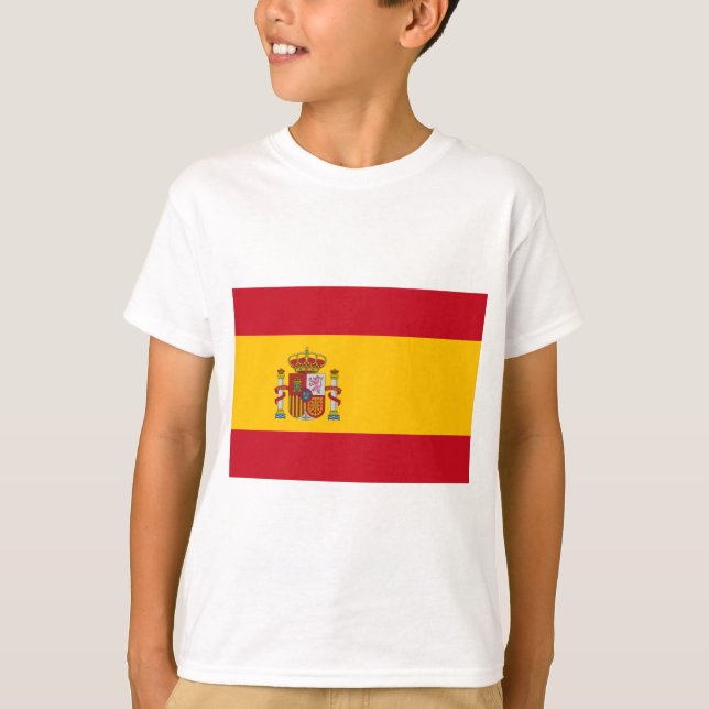 Camiseta sinalizador de espanha (Frente)