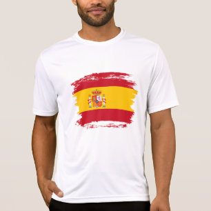 Camiseta sinalizador de espanha