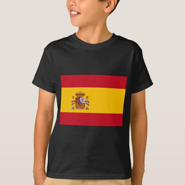 Camiseta sinalizador de espanha (Frente)