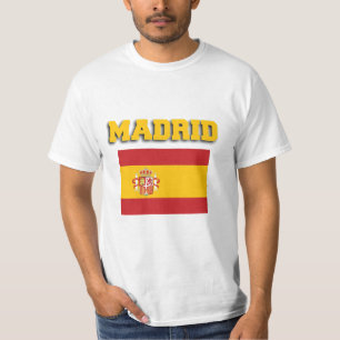 Camiseta Sinalizador de Espanha de Madrid