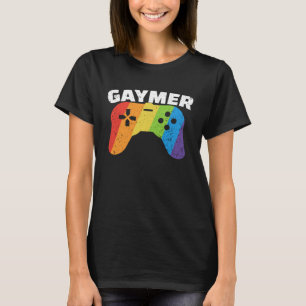 Camiseta Sinalizador de Gay GayMer no transgênero de Gay LG