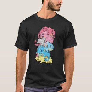 Camiseta Sinalizador de Genderflux Orgulho de Gênero Lgbtq