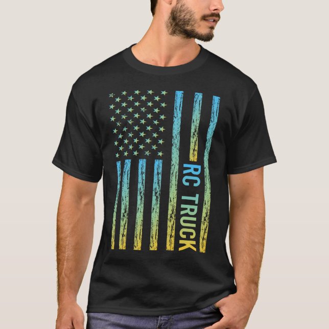 Camiseta Sinalizador de gradiente 01 Caminhões RC (Frente)