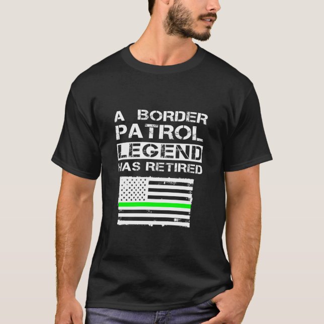 Camiseta Sinalizador de Linha Verde Fino do Presente da Pat (Frente)