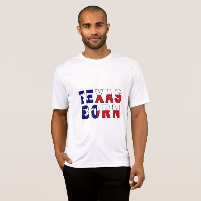 Camiseta Sinalizador de Nascer do Texas (Frente Completa)