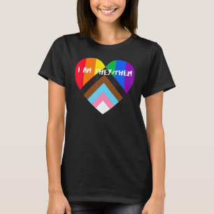 Camiseta Sinalizador de Oração do Orgulho do Progresso Eu S
