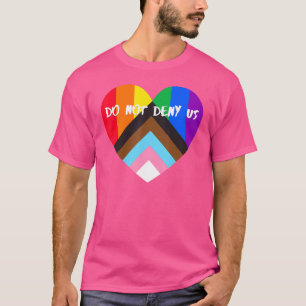 Camiseta Sinalizador de Oração do Orgulho do Progresso Não