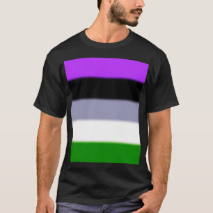 Camiseta Sinalizador de Orgulho do Genderqueer de Falln