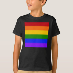 Camiseta Sinalizador de Orgulho gay de queda