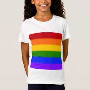 Camiseta Sinalizador de Orgulho gay de queda