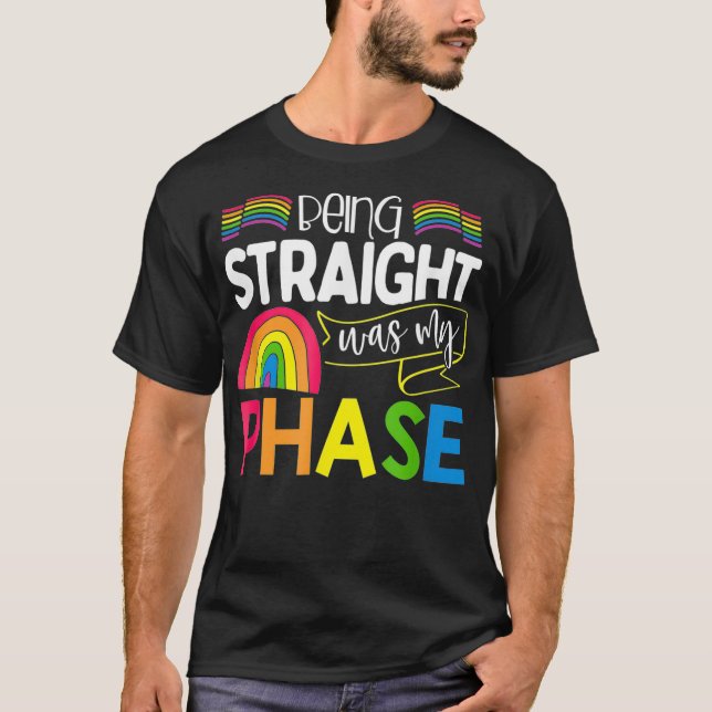 Camiseta Sinalizador de Orgulho LGBTQ LGBTQ, Gay Lésbica e  (Frente)