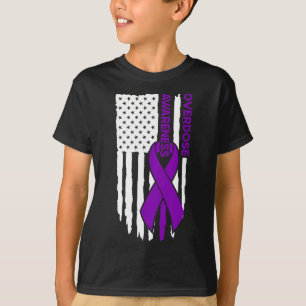 Camiseta Sinalizador de Sensibilização de Sobredosagem Faix