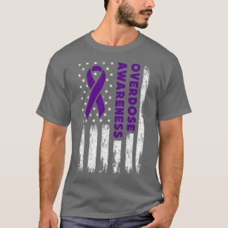 Camiseta Sinalizador de Sensibilização de Sobredosagem Víci