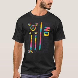 Camiseta Sinalizador de Sinalizador de Paz Laranja visto Su