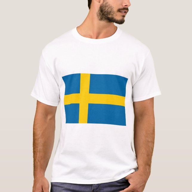 Camiseta Sinalizador de suecia (Frente)