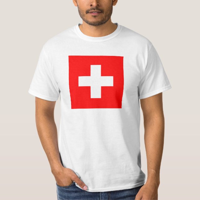 Camiseta Sinalizador de suiça (Frente)