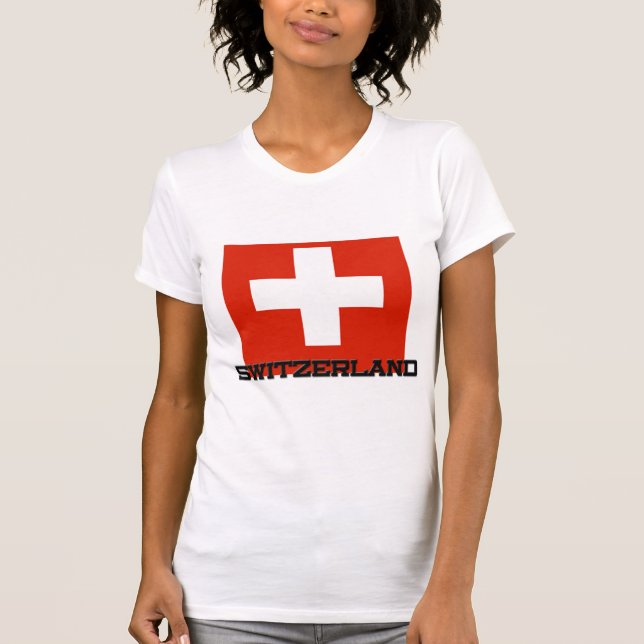 Camiseta Sinalizador de suiça (Frente)