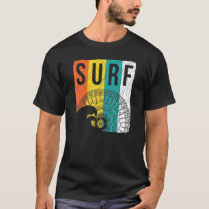 Camiseta Sinalizador de Surfe de Ondas Grandes